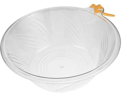 Homoyoyo Lavabo De Salón Lavabo Grueso A Prueba De Fugas Portátil Para Champú Plato De Plástico Cuencos Faciales