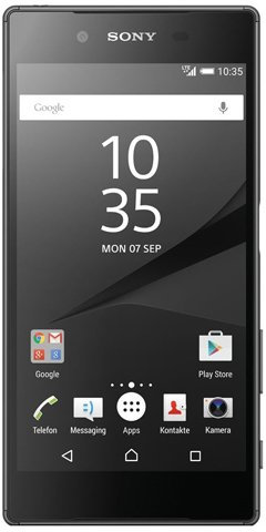 Sony Xperia Z5 E6653 32GB NFC LTE -Orange Libre, color negro