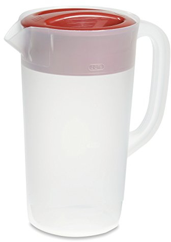 Rubbermaid Pitcher, 2 Quart, Racer Red