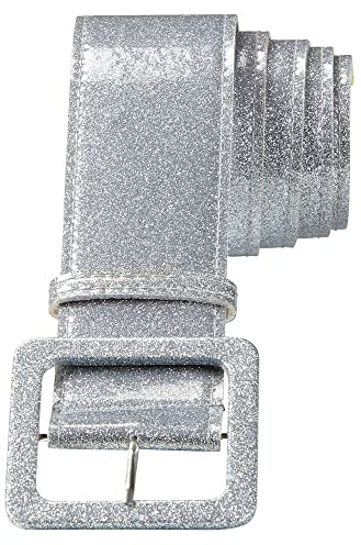 W WIDMANN MILANO Party Fashion - Cinturón brillante, aprox. 120 cm, accesorio para disfraces disco de los años 70