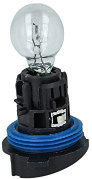 Carall Halogen-Lampe HP24W 12 V 24 W Clear P24W mit Sockel für Tagfahrlicht