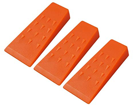 Sägenspezi Cales, coins d'abattage forestier (3) 140 mm en plastique ABS