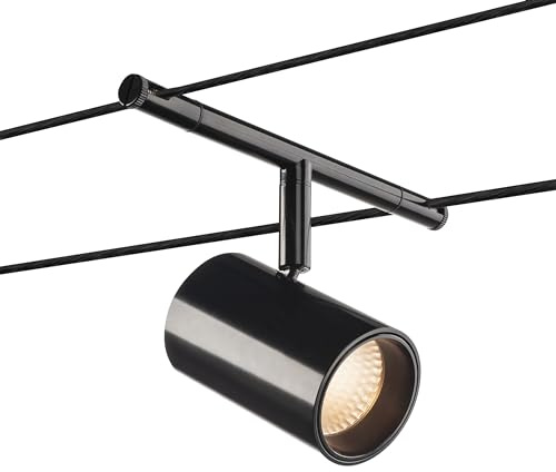SLV TENSEO NOBLO, Seilleuchte für Niedervolt-Seilsystem 2700K schwarz