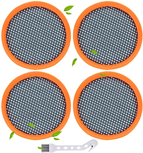 Rebirthcare 4 Stück Filter für Philips Akkusauger SpeedPro & SpeedPro Aqua Ersatzteile Ersatzfilter Staubsaugerfilter FC6721 FC6722 FC6723 FC6724 FC6725 FC6726 FC6727 FC6728 FC6729 Zubehör(FC8009/01)