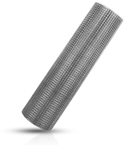 APACALI 400mmx6m Wire Mesh Roll, Metal Rat Mesh, Rodent Proofing Wire Mesh Roll, Stainless Steel Mouse Mesh to Block Rats, Squirrel & Bird Access Internal & External Pest Prevention