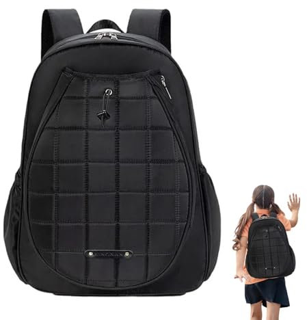 ARIOU Tennisrucksäcke,Badmintonrucksack | Tragbare Sportschlägertaschen - Head Tennis-Rucksack mit großem Fassungsvermögen, modischer Tennisschläger-Koffer für Damen und Herren