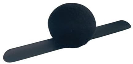 SZLIFE Cuscino per Spilli da Polso, Porta Aghi Fai da Te, Artigianato in Velluto, Sarto, Leggero, Puntaspilli, Nero