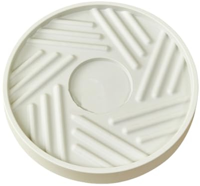 Base a rullo per vasi per piante, carrello per vasi da fiori, supporto resistente con 4 ruote girevoli, supporto rotondo resistente, vassoio mobile per interni ed esterni grandi e contenitori da