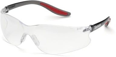 Elvex DeltaPlus Xenon Anti-Fogging Safety Glasses, Clear Lens (WELSG14CAF)