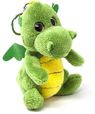 Cornelißen Plüsch Schlüsselanhänger - Grüner Drache - 18 cm