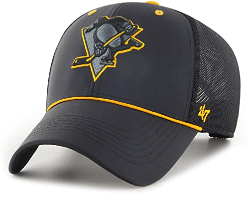 '47 NHL Pittsburgh Penguins Basecap Baseballcap Cap MVP Brrr Mesh Pop Trucker Kappe