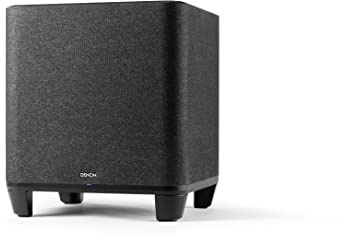 Denon Home Subwoofer Home Soundbar and Wireless Speakers with 8'' Driver, Alexa Compatible, HEOS Built-In, Easy Setup