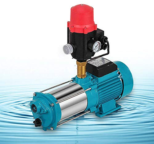 Gyropump Husvattenverk trädgårdspump rostfritt stål pump 1 300 watt 6 000 l/h Max. Höjd: 98 m