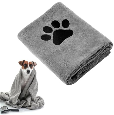 SEMINISMAR Asciugamano Cane,Asciugamano ad Asciugatura Rapida per Cane,Asciugamani per Animali Domestici,Asciugamani per Animali Domestici ad Asciugatura Rapida,Morbidi,Confortevoli e Assorbenti