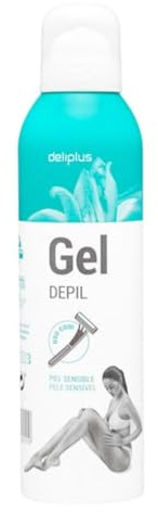 Gel da barba per pelli sensibili. Confezione da 2