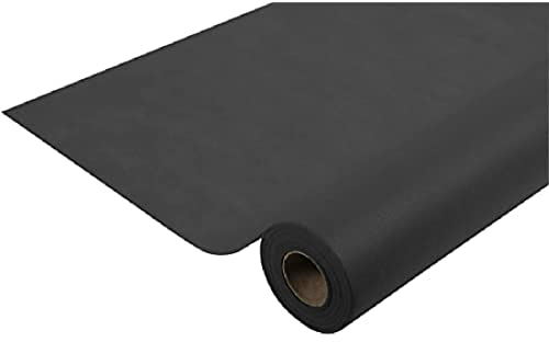 Pronappe Tischdecke R785021I Einweg-Tischdecke aus Spunbond-Vlies Länge 50m Breite 1,20m (pro Rolle) Farbe Schwarz Reißfestes, wasserabweisendes und abwischbares Material