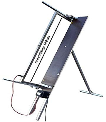Styroporschneidegerät Styroporschneider Thermosäge Styropor Cutter Werkzeuge + 5 Extra Glühdrähte - Wählen Sie 100-155 cm Schnittlänge (XS - 100 cm)