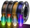 IEMAI 3D Drucker Filament Set: Regenbogen PETG 1.75mm, 250g x 4 Farben, +/- 0.02mm genau