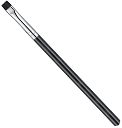 Pennelli per Sopracciglia, Pennello per Eyeliner, Pennello per Eyeliner Piatto, Pennello da Trucco, per Occhi, Sopracciglia, Ombretto, Labbra