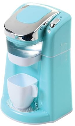 Constructive Playthings Kids Coffee Playset with Pods for Imaginative Play, Kitchen Appliances Learning Toy for Children Ages 3+