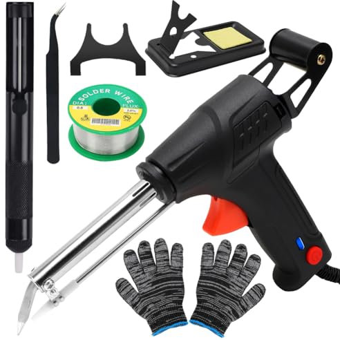 Outils de soudage laser industriels, kit de pistolet à souder multifonction, pistolet à souder automatique, appareil de soudage portable à une main pour fer à souder industriel à chauffage rapide