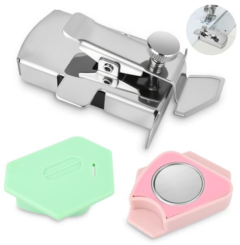 3Stück Magnetische Nahtführung für Nähmaschine, Magnetischer Universal Nahtführer, Multifunktionales Anti-Curl-Magnetmessgerät Nähzubehör, Nähmaschinen Befestigungslehren Werkzeug