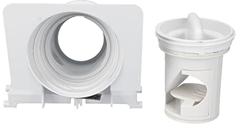 Flusensieb Filter Einsatz Waschmaschine Bauknecht 481248058105