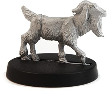 Stonehaven Goat Miniature Figure (for 28mm Scale Table Top War Games) - Made in USA