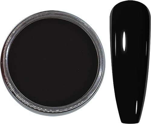 MAGIC ARMOR Acrylic Powders,Black Acrylic Powder 30g Professional Acrylic Nail Powder System for Acrylic Nails Extension No Need Nail Lamp Strengthen Nail Long-Lasting Nail kit for Beginners
