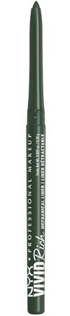 NYX PROFESSIONAL MAKEUP Mechanical Eye Pencil, Vivid Rich Mechanical, Creamy Retractable Eyeliner - Emerald Empire, Emerald Green Eyeliner