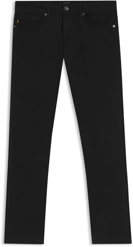 BOSS Hommes Delaware BO Delaware Jean Slim en Denim Stretch Confortable Stay Black