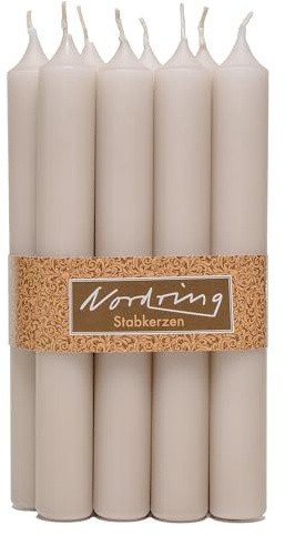 Nordring 8 bougies coniques 2,2 x 18 cm Sahara