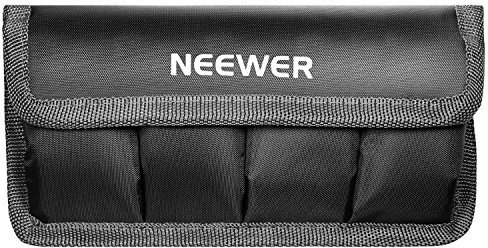 Neewer Storage Bag for Digital Reflex Batteries/AA/LP-E6/E8/E10/E12/EN-EL14/EN-EL15/FW50/F550 etc. Suitable for Nikon D800/Canon 5DMKIII/Sony A77 Batteries