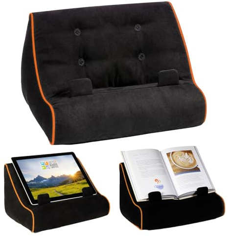 Gifts for Readers & Writers Support iPad Book Couch | Support Universel pour Tablette | Porte-Livre | Coussin de Lecture | Lecture au Lit, à la Maison | Compatible avec Téléphones, Liseuses