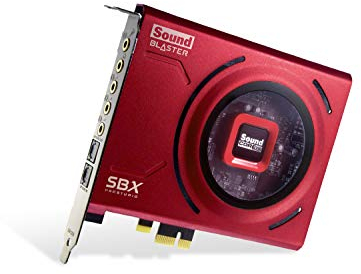 Creative Sound Blaster Z SE Interne PCI-e Gaming Soundkarte und DAC, 24-Bit/192kHz, 116dB SNR, ASIO, 600Ω Kopfhörerverstärker, Mic EQ, Diskrete 5.1/Virtual 7.1, Unterstützt Dolby Digital Live, DTS