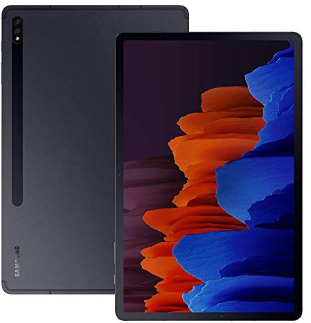 Samsung Galaxy Tab S7+ Wi-Fi Android Tablet Mystic - Black (UK Version) (Renewed)