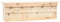 SKM Spatzenhaus 5-Fach 68x15x21 cm Tannenholz, Weight: 2.8 kg, 47245