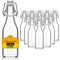 Glasflasche 250ml Glasflaschen zum befüllen Einmachgläser Bügelverschluss leere Flaschen zum befüllen Bügelflaschen Schnapsflaschen Glass bottle Likörflaschen Saftflaschen