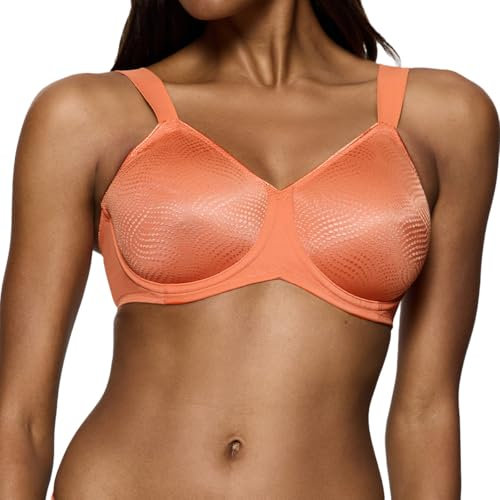 Triumph Women's Essential Minimizer T Bra, Apricot Brandy, 38D