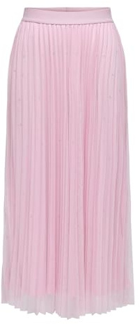 ONLY Onlcarley Stone tyllkjol för kvinnor JRS, roseate spoonbill, S