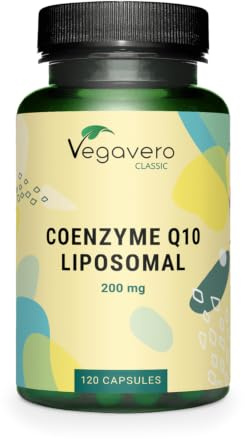Vegavero CoQ10 Liposomal PureWay | 200mg | 120 Cápsulas | Vegano