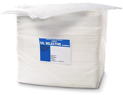 50 Premium Oil Absorbent Pads/Mats (Oil/Fuel Only)