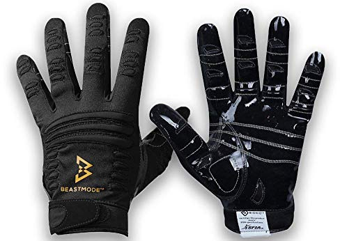 Bionic Beastmode Football Receiving Gloves (X-Large)