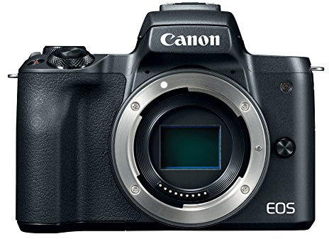 Canon EOS M50 Mirrorless Digital Camera [Body only] Wi-FI and NFC Enabled, International Version - Black