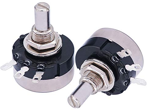 Taiss / 2 stücke RV24YN20S 10K Ohm Potentiometer B103 Kohleschicht Potentiometer Singleturn Potentiometer