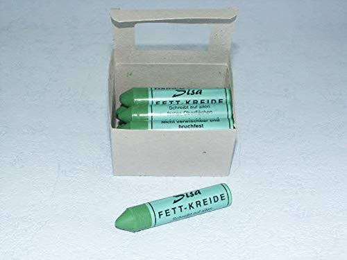 12 Stück Reifenkreide GRÜN Sisa Durchmesser 17,5mm, Länge ca. 9,3cm