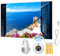 BR Bringer Bild Infrarotheizung mit Rahmen - Bildheizung mit UV Druck - 100x60x1,8cm - Sorrento, Italien