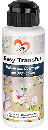 Ideen mit Herz Easy Transfer | Medium zum Übertragen von Bildmotiven | 120 ml