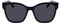 KARL LAGERFELD Damen KL6087S Sonnenbrille, Schwarz, Einheitsgröße