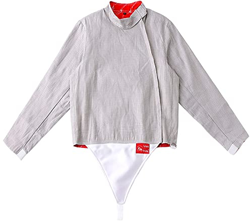 Fecht-Schutzkleidung aus Metall, Fechtjacke für Kinder und Erwachsene, Florett-/Degen-/Säbel-Fechtanzug